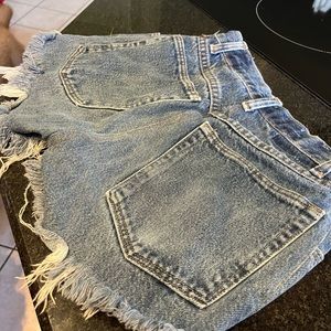 Thrifted shorts from Aritzia